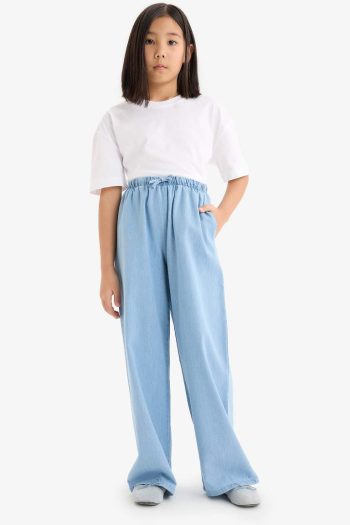 Girl's Wide Leg Jeans