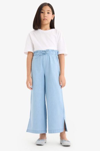 Girl's Wide Leg Culotte Jeans