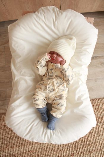 Rabbit Unisex Pocket Shoulder Buttoned Top and Bottom Set