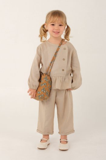 Beige Linen Set