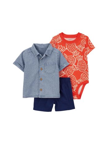 Carter's Mixed Baby Boy Top and Bottom Set