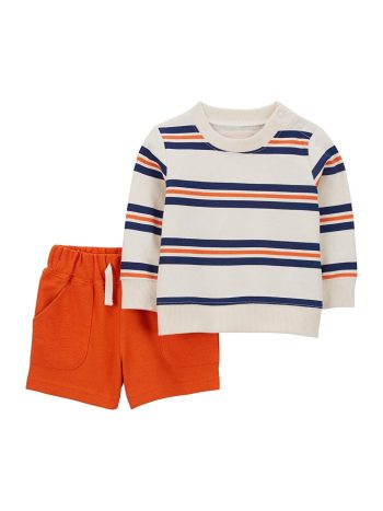 Carter's Mixed Baby Boy Top and Bottom Set