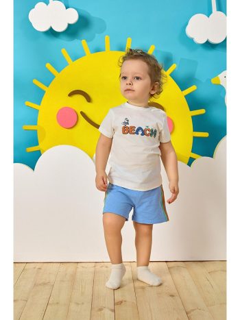 Minycenter Men's Baby Shorts Blue
