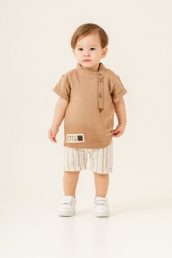 JNF Kids Boys Side-Slit 2-Piece Baby Outfit