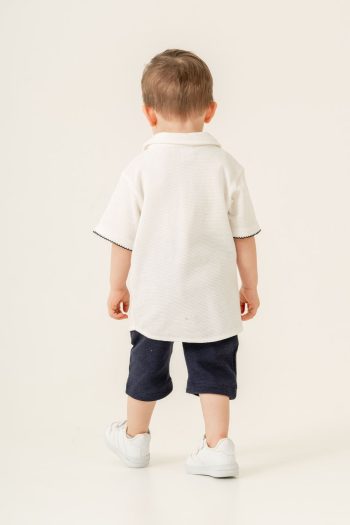 JNF Kids Boys Waffle Two-Piece Set