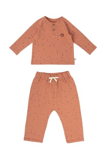Baby Pajama Set Cosmos Pink Organic Cotton
