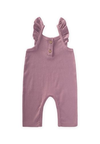 Suspender Jumpsuit 0-3 Years Lilac
