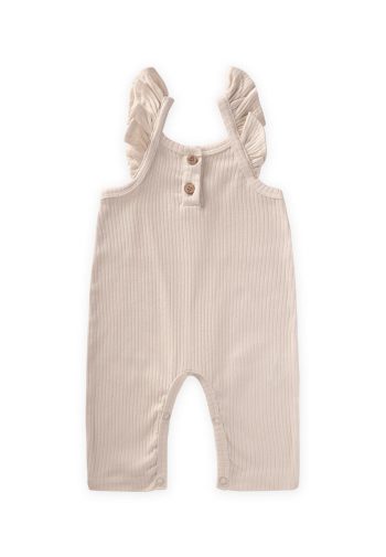 Beige Overall for Ages 0-3