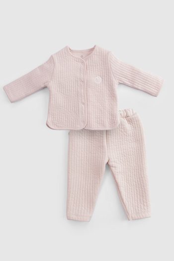 Kapitone Pink Baby Set
