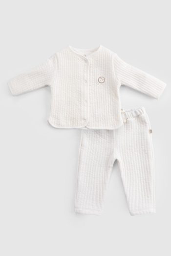 Kapitone Cream Baby Set