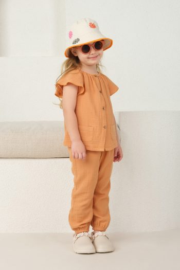 Muslin Set Salmon