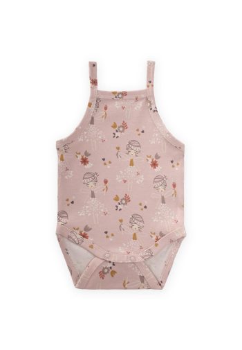 Hanging Bodysuit 0-3 Years Powder Pink