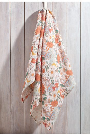 Tuğba Kuğu 2-Layer Muslin Cover - Summer Vibe - Pattern 9