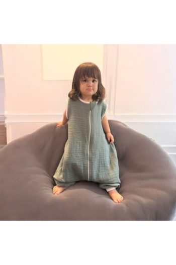 Enhitbaby Double Layer Muslin Sleeping Bag, 100% Cotton, Comfortable Fit
