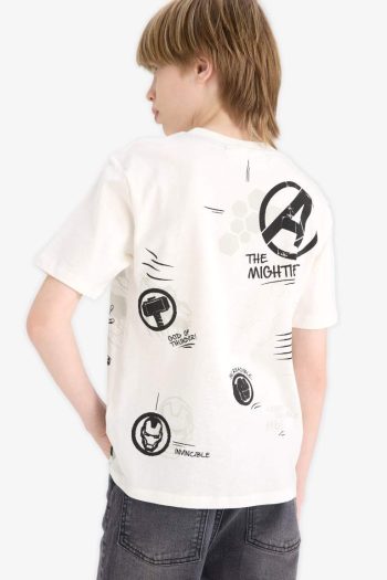 Boys' Marvel Avengers Crew Neck Short Sleeve T-Shirt