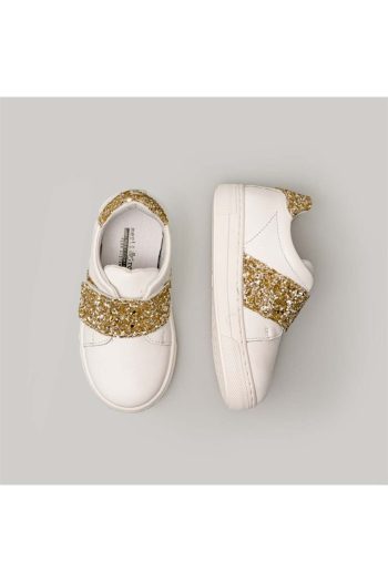Merli&Rose Merli Glare Sneaker | Gold