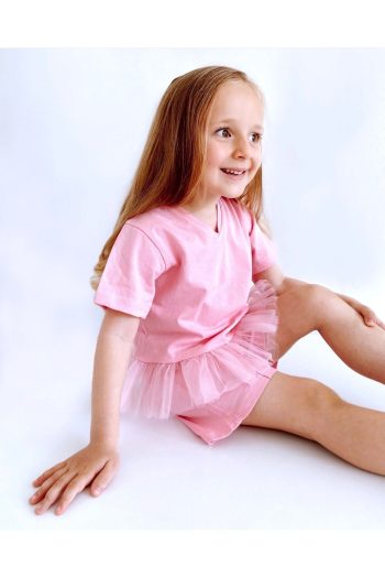 General Brands Girls' Tutu Detailed Summer Set