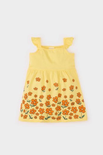 Floral Strap Dress for Baby Girls