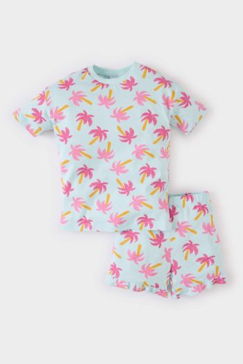 Baby Girl Patterned 2-Piece Set