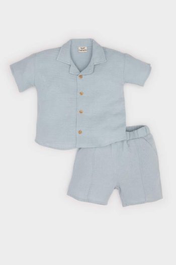 Boys' Muslin 2-Piece Set