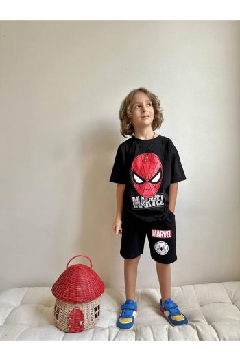 Yigit Boutique Printed Shorts Set for Boys