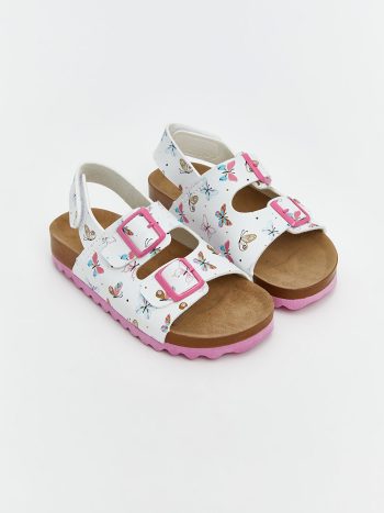 LCW STEPS                                                                                       Printed Strap Girl Baby Sandals