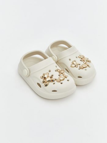LCW STEPS 3D Embossed Baby Girl Beach Sandals