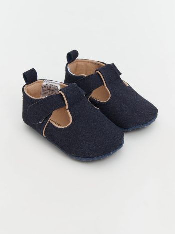 LCW STEPS  Navy Velcro Baby Boy Pre-Walking Shoes
