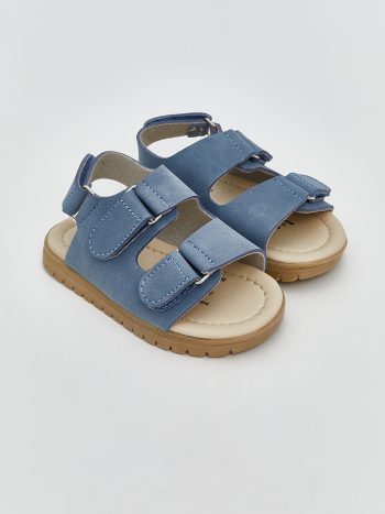 LCW STEPS                                             Mavi Double Strap Velcro Sandals for Baby Boys