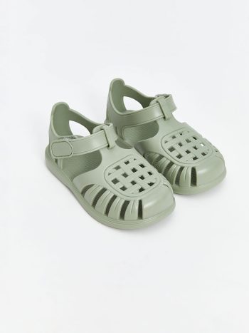 LCW STEPS Green Velcro Baby Boy Sandals