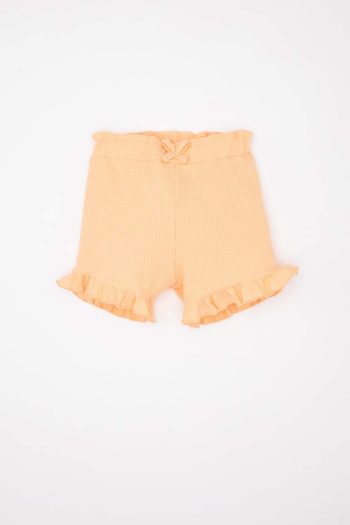 Girl's Baby Comfort Fit Waffle Shorts
