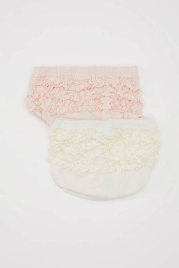 Baby Girl Cotton 2-Piece Shorts