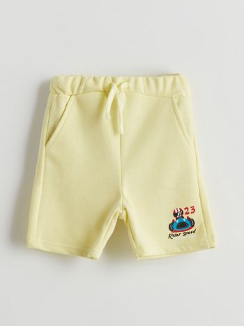 LCW Kids Printed Elastic Waist Boys' Shorts
