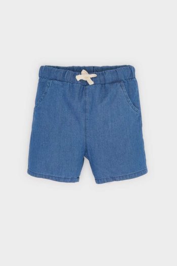 Boys' Elastic Waist Denim Shorts