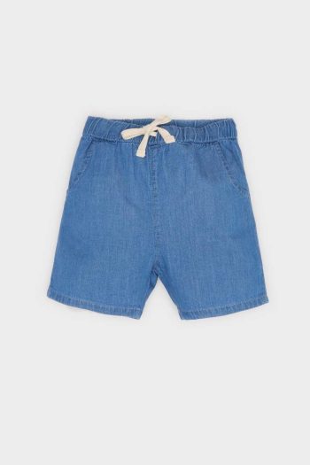 Boys' Baby Elastic Waist Denim Shorts