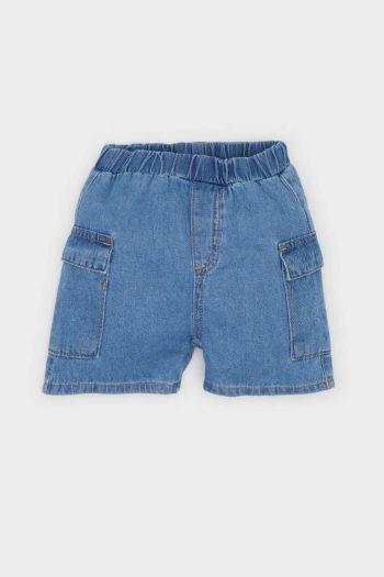 Boys' Elastic Waistband Pocket Denim Shorts