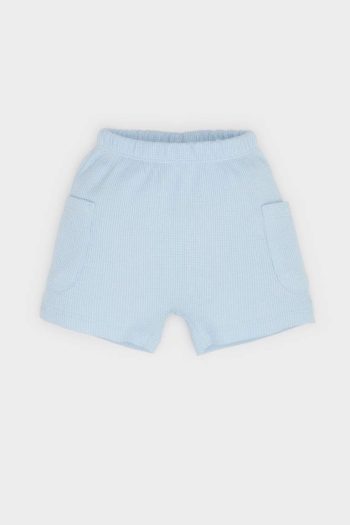 Boys' Baby Elastic Waist Waffle Shorts