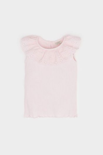 Baby Girl Lace Collar Tank Top