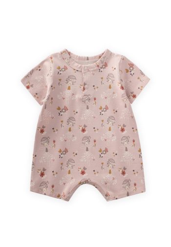 Patterned Jumpsuit 0-3 Years Fairy Print