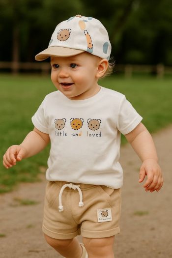 Boy's Hat and Short Set