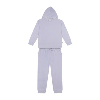 Velvet Hoodie Tracksuit Set
