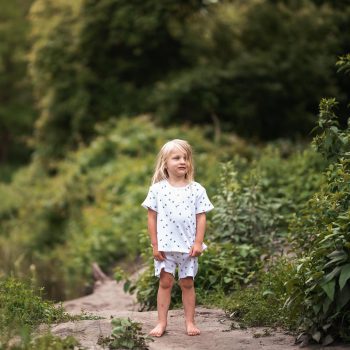 Mini Duck Pajama Set with Shorts