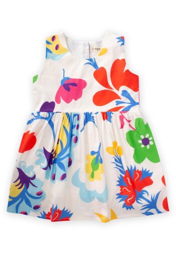 Floral Printed Dress 2-7 Years