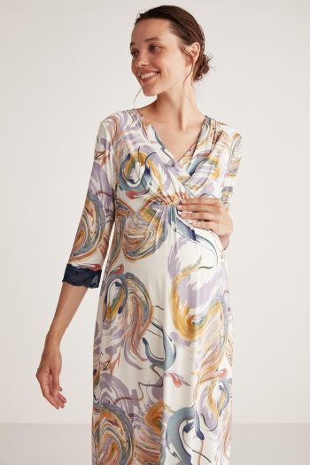 Catherine's Soft Textured Maternity Dress-2543