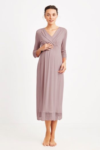 Catherine's 871 Maternity Dress - Powder Pink
