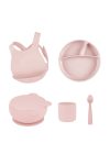 OiOi 5 Piece Pink Silicone Set