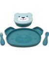 TUM TUM Silicone Feeding Set Boris Bear (5 Pieces)