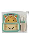 Cherub Baby Home Cute Giraffe Melamine Feeding Set