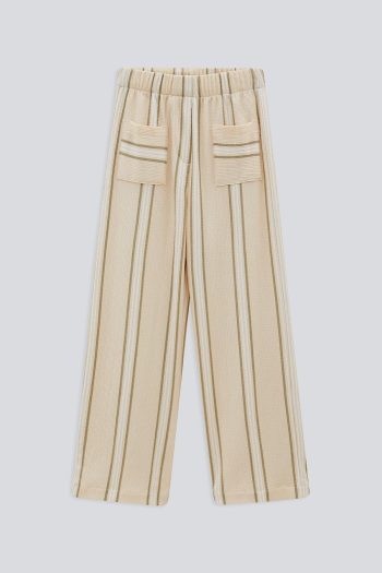 Striped Pocket Wide Pants (Kids Girl) - BABOKAH