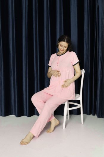 Soft Fabric Maternity Pajama Set